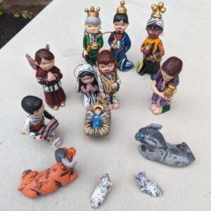 Nativity set