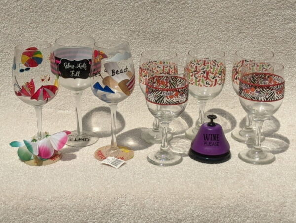 wine glasses