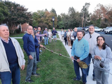 Outdoor Rosary at SJB
